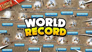 400K Special - World Record 400 Attacks at the Same Time in Clash of Clans!