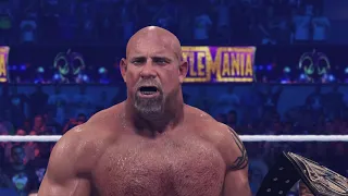 Goldberg vs. Batista:/ WrestleMania
