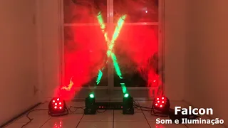 COMO GRAVAR CENAS COM O MINI MOVING BEAN NA MESA DMX 512 - FALCON SOM E ILUMINAÇÃO