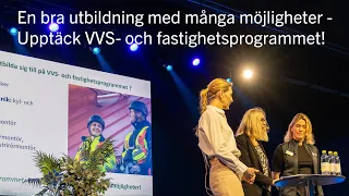 VVS  och fastighetsprogrammet   En bra utbildning med många möjligheter