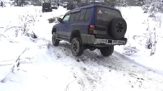 Как сломать Паджеро? Да Легко! Главное разгон, УАЗ в шоке! Жёсткий оффроад 2017.