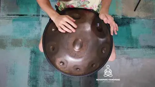 9 Note in F Pygmy 432Hz in Beige | Generation 7 | Novapans Handpans