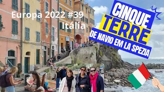 O que fazer em LA SPEZIA, Itália? Desembarcamos do cruzeiro e fizemos passeio de trem à Cinque Terre