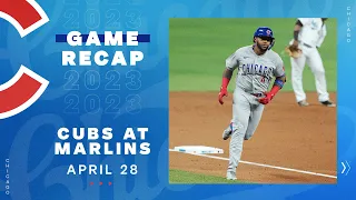 Cubs vs. Marlins Game Highlights | 4/28/23