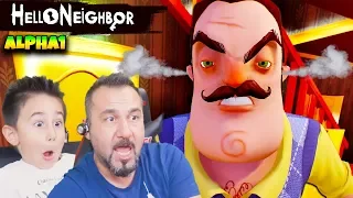 HELLO NEIGHBOR KAZIM USTA DELİRDİ! | HELLO NEIGHBOR ALPHA1