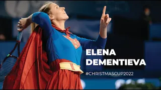 TE Super Cat. Christmas Cup pres. by ONE SGM U14. World tennis star Elena Dementieva interview