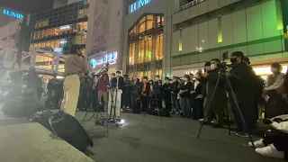 『栄光の架橋』ゆず/cover 一華ひかり 新宿路上ライブ 2021.11.3