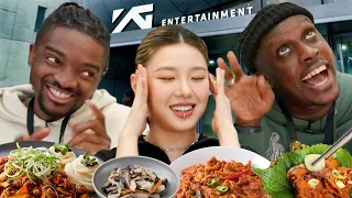 British Rappers shocked by HUGE K-Pop Headquarters!! (ft. LEEJUNG)