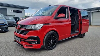 vw transporter t6.1 kombi dsg modified sportline edition r