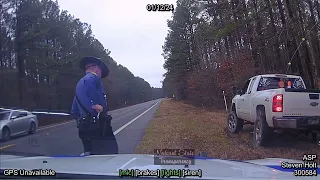 Traffic Stop/Arrest US-67 Hot Spring County Arkansas State Police Troop K, Traffic Series Ep. 960