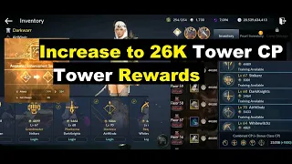 Black Desert Mobile Increase Tower CP to 26k+ & Floors Cleared + Rewards!