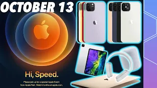 October 13 Apple Event CONFIRMED! iPhone 12, AirPods Studio, Apple TV, but no Apple Silicon?