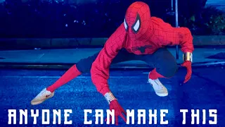 How I Made a Spider-Man Suit Out of Regular Clothes!