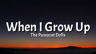 The Pussycat Dolls - When I Grow Up (Lyrics)