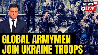 Foreign Fighters Back Ukrainian Forces In Frontline | Russia Vs Ukraine War Updates | News18 LIVE