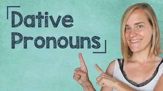 The Dative Case in German - Part 3: Personal Pronouns - A1/A2 [with Jenny]