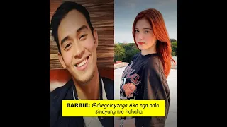 Diego Loyzaga, nag-react sa 'ako nga pala ang sinayang mo' comment ni Barbie Imperial!