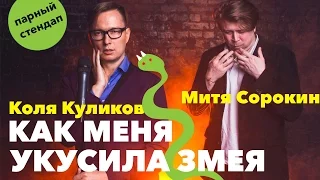 Коля Куликов и Митя Сорокин: как меня укусила змея [парный стендап]