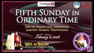 Our Lady of Sorrows Parish | Fifth Sunday in Ordinary Time | February 4, 2024, 5:30PM