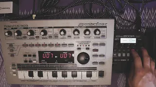 roland mc303,zoom a1x four reggae dub 3