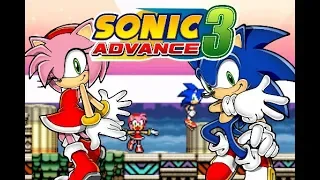 Sonic Advance 3 - Sonic And Amy (Lovely Couple) - Chaos Angel Zone + Final Boss