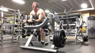 Plate loaded preacher curl. By oppermanfitness/#gains