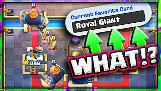 ROYAL GIANT = MY FAVORITE CARD!?