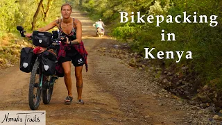 Bikepacking in Kenya/ Camping with Maasai/ Crazy off-road/ Man who walks by Lions /Episode 3