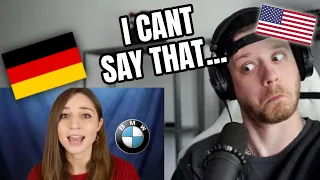 American Reacts to 15 German Brands YOU Pronounce WRONG!
