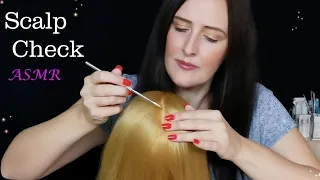 ASMR Scalp Check & Dandruff Treatment: Medical Roleplay (Metal Tool, Rat Tail Comb, Whispering)