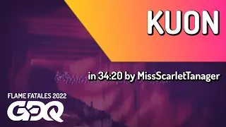 Kuon by MissScarletTanager in 34:20 - Flame Fatales 2022