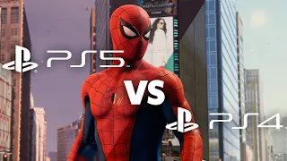 Spider-Man Remastered - PS5 vs. PS4 Comparison