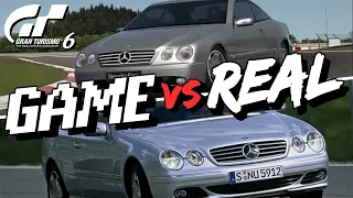 How Realistic is the Mercedes CL600 in Gran Turismo 6 | GT6 vs REAL LIFE! | Game vs Real