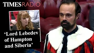 Rayner criticises Boris appointing 'Lord Lebedev of Hampton and Siberia'