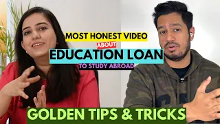 EDUCATION LOAN TO STUDY ABROAD 🇨🇦 🇦🇺 🇺🇸 🇩🇪 HOW TO GET UNSECURED EDUCATION LOAN ft. @WeMakeScholars