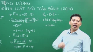 Động lượng và Định luật bảo toàn Động lượng - Vật lý 10 - Thầy Phạm Quốc Toản