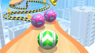 Sky Rolling Ball All Levels Gameplay level 30