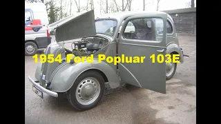 1954 Ford Popular 103e my first drive