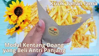 SIAP SIAP TAMBAH PENGHASILAN KELUARGA‼️KENTANG KRIBO KRES TAHAN LAMA|COCOK UNTUK IDE JUALAN