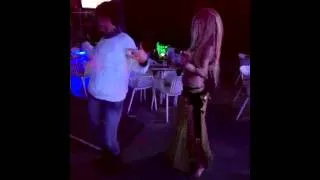 Andrea Bellydancer Moon Beach Benidorm