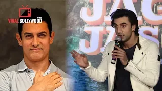 I Have Learn Acting From Aamir khan | Ranbir Kapoor About Aamir Khan | Jagga Jasoos Song Launch