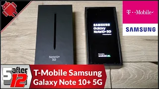 T-Mobile Samsung Galaxy Note 10+ 5G | unboxing and speed tests