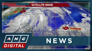 Khanun now a tropical storm, will become typhoon by Saturday | ANC