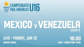 Mexico v Venezuela - Group B - 2015 FIBA Americas U16 Championship