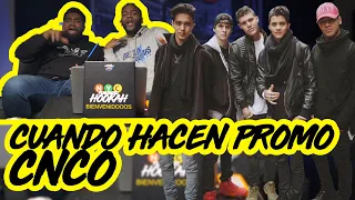 CNCO cuando hacen PROMO ( Reaccion ) NYC Fumando Hookah