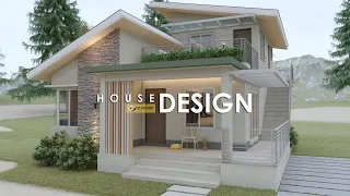MODERN HOUSE DESIGN | 2 STOREY HOUSE with DECK | 8.30m x 13.00m (144 sqm) | 4 BEDROOM