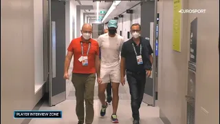 Rafael Nadal with his Team leaves the Melbourne park after R3 at AO'22