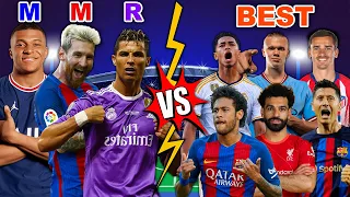 Mbappe Messi Ronaldo 🆚 2024 Best Football Player 😱 (Neymar, Lewandowski, Vini JR)