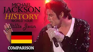 Michael Jackson | Billie Jean Germany Shows Comparison 1997 (HIStory World Tour)