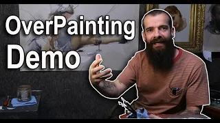 OverPainting Demo. Cesar Santos vlog 089.